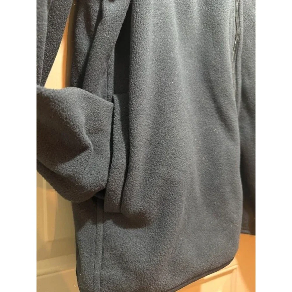 Men’s navy blue - fleece zip up- Croft and barrow XL